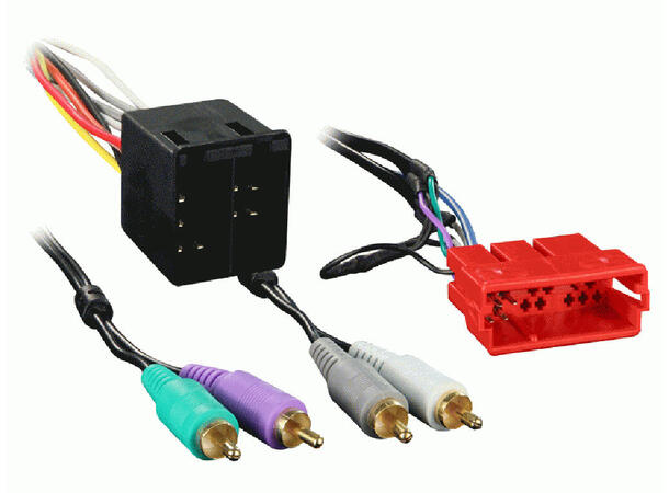 Metra Aktivadapter Audi/VW m/mini-ISO (1993-2005) 