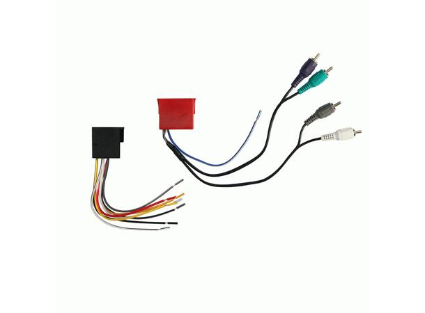 Metra Aktivadapter Audi/VW m/mini-ISO (1993-2005) 