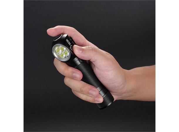 Nitecore HC35 LED hodelykt Kraftig, 2700 Lumen, LED, avtagbar lykt 
